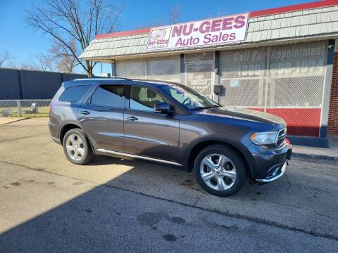 2014 Dodge Durango for sale at Nu-Gees Auto Sales LLC in Peoria IL