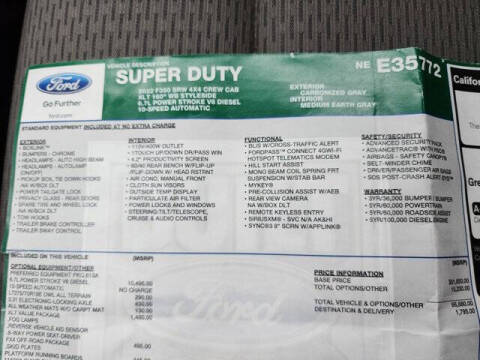 2022 Ford F-350 Super Duty