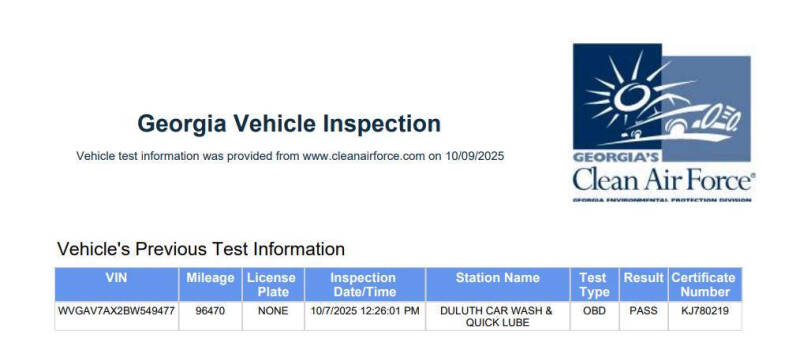 2011 Volkswagen Tiguan
