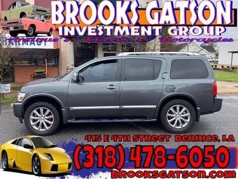 2008 Infiniti QX56 for sale at Brooks Gatson Investment Group in Bernice LA