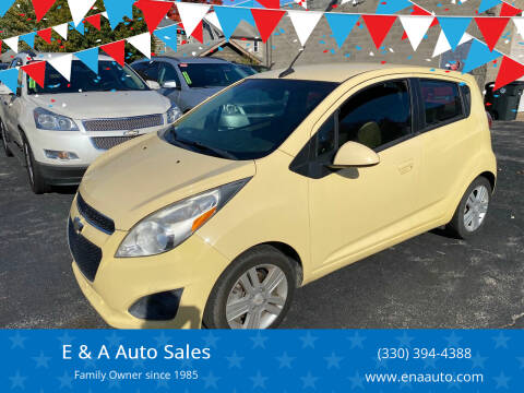 2013 Chevrolet Spark for sale at E & A Auto Sales in Warren OH