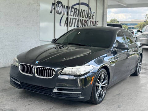 2014 BMW 5 Series for sale at Powerhouse Automotive in Tampa FL