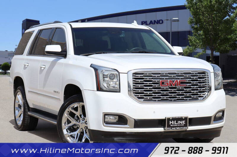 2018 GMC Yukon for sale at HILINE MOTORS in Plano TX