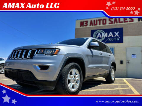 2017 Jeep Grand Cherokee for sale at AMAX Auto LLC in El Paso TX