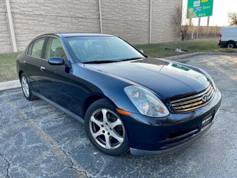 2003 Infiniti G35 for sale at EMH Motors in Rolling Meadows IL