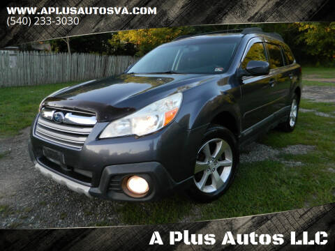 2014 Subaru Outback for sale at A Plus Autos LLC in Fredericksburg VA