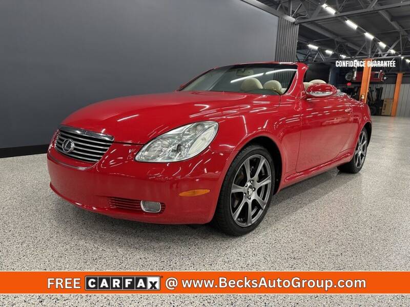 2002 Lexus SC 430 for sale at Becks Auto Group in Mason OH