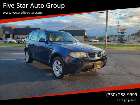 2004 BMW X3 for sale at Five Star Auto Group in North Canton OH