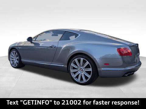 2016 Bentley Continental GT V8