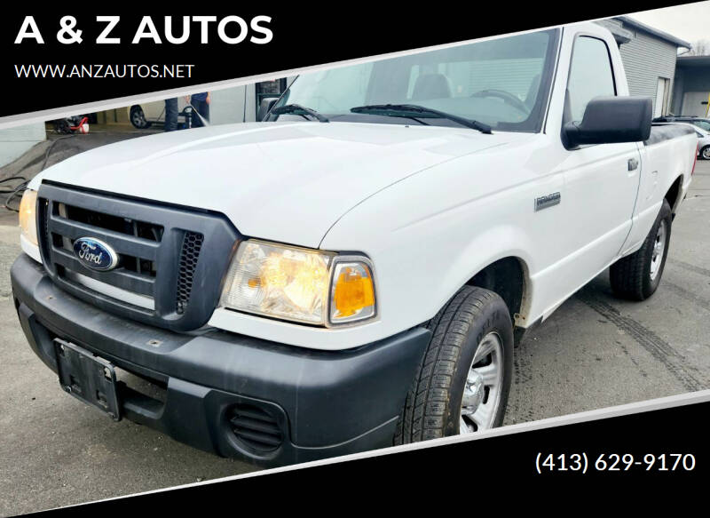 2008 Ford Ranger for sale at A & Z AUTOS in Westfield MA