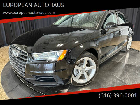 2016 Audi A3 for sale at EUROPEAN AUTOHAUS in Holland MI