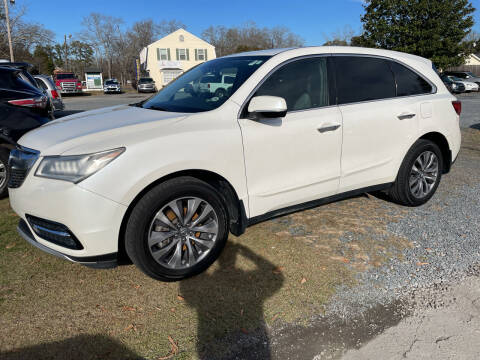 2014 Acura MDX for sale at LAURINBURG AUTO SALES in Laurinburg NC