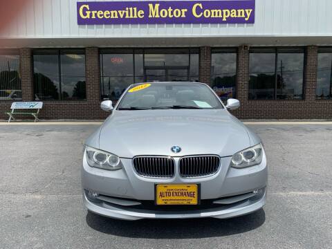 2012 BMW 3 Series for sale at Greenville Motor Company in Greenville NC