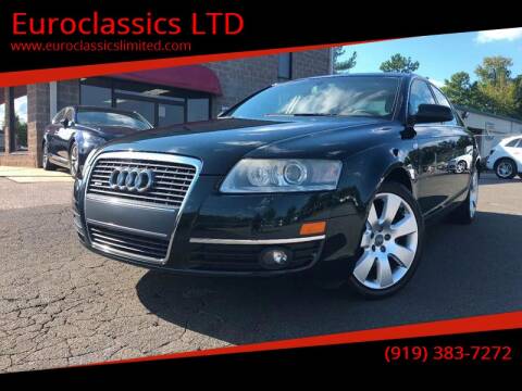 2006 Audi A6 for sale at Euroclassics LTD in Durham NC