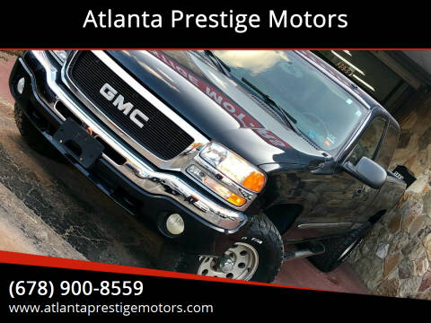 2004 GMC Sierra 1500 for sale at Atlanta Prestige Motors in Decatur GA