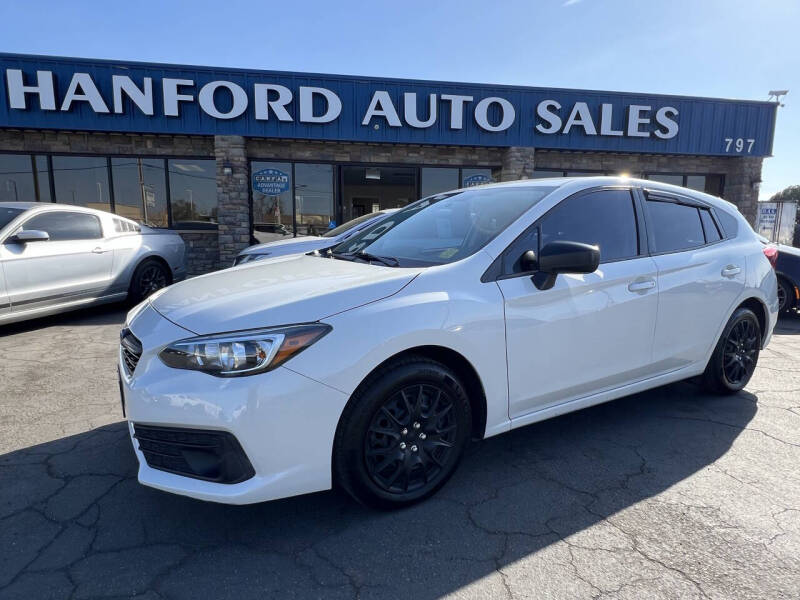 2021 Subaru Impreza for sale at Hanford Auto Sales in Hanford CA