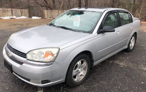 2004 Chevrolet Malibu for sale at Motuzas Automotive Inc. in Upton MA