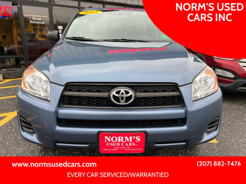 2011 Toyota RAV4 for sale at NORM'S USED CARS INC in Wiscasset ME