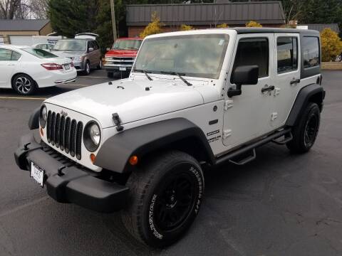 2013 Jeep Wrangler Unlimited for sale at Viewmont Auto Sales in Hickory NC