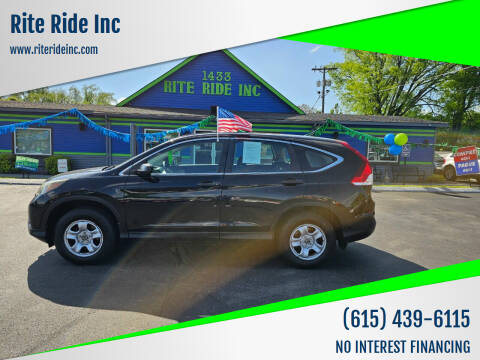 2014 Honda CR-V for sale at Rite Ride Inc in Murfreesboro TN
