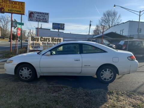 2000 Toyota Camry Solara for sale at Cherokee Auto Sales in Knoxville TN