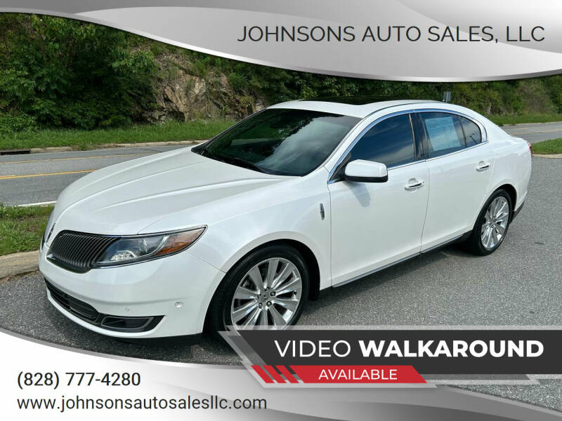 2014 Lincoln MKS for sale at Johnsons Auto Sales, LLC in Marshall NC