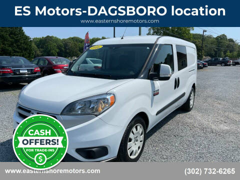 2016 RAM ProMaster City for sale at ES Motors-DAGSBORO location in Dagsboro DE