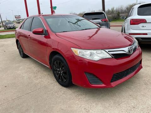 2012 Toyota Camry for sale at Excellent Auto Sales in Grand Prairie TX