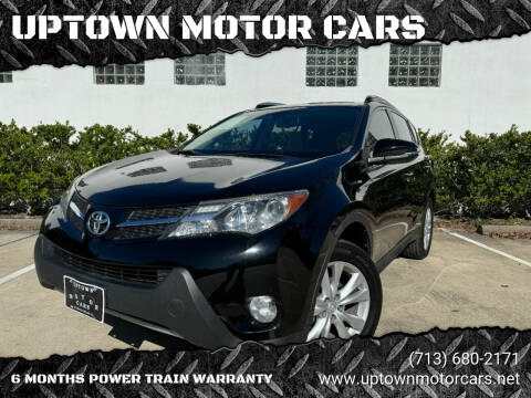 2014 Toyota RAV4 for sale at UPTOWN MOTOR CARS in Houston TX