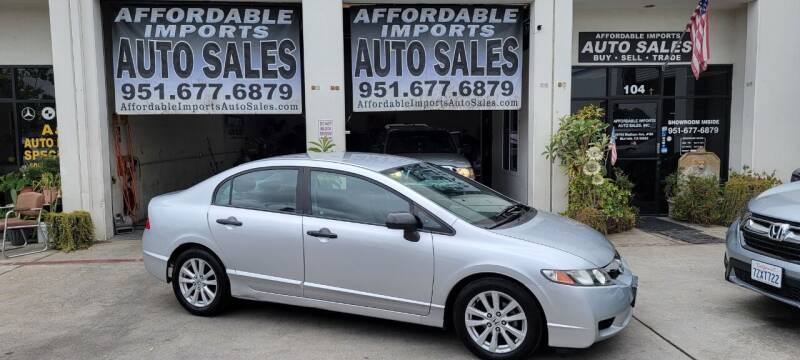 2010 Honda Civic for sale at Affordable Imports Auto Sales in Murrieta CA