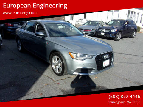 2012 Audi A6 for sale at European Engineering in Framingham MA