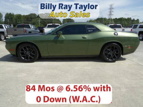 2019 Dodge Challenger for sale at Billy Ray Taylor Auto Sales in Cullman AL