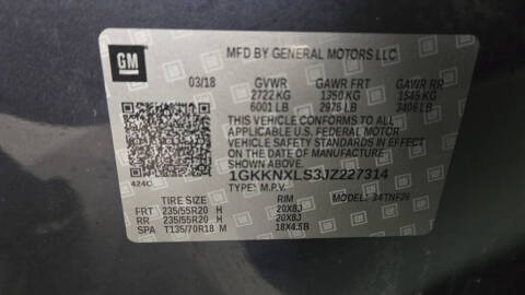 2018 GMC Acadia Denali