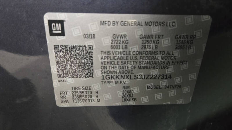 2018 GMC Acadia Denali