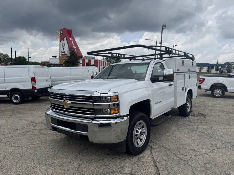 Used 2018 Chevrolet Silverado 2500HD Work Truck with VIN 1GB0CUEG3JZ346064 for sale in Marietta, GA