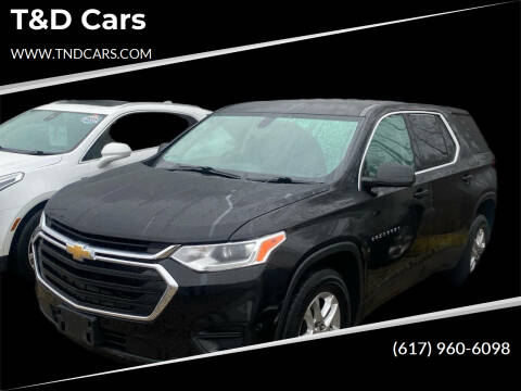 2019 Chevrolet Traverse for sale at T&D Cars in Holbrook MA