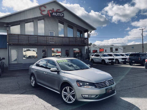 2012 Volkswagen Passat for sale at Epic Auto in Idaho Falls ID