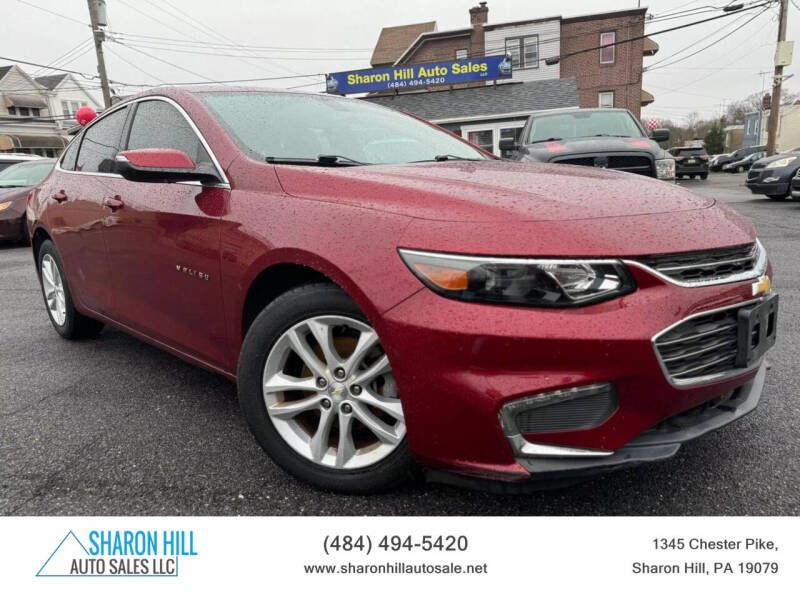 2018 Chevrolet Malibu for sale at Sharon Hill Auto Sales LLC in Sharon Hill PA