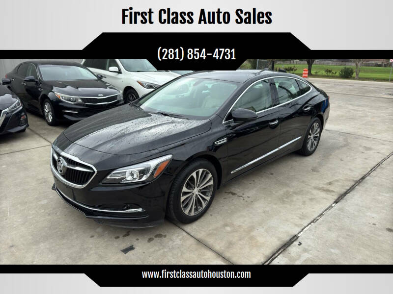 2018 Buick LaCrosse for sale at First Class Auto Sales in Sugar Land TX