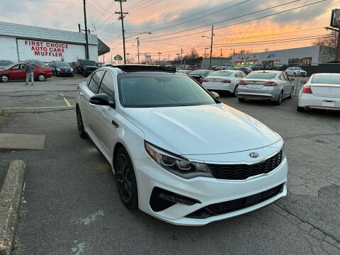2019 Kia Optima for sale at Green Ride Inc in Nashville TN
