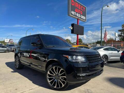 2014 Land Rover Range Rover for sale at Direct Auto in Orlando FL