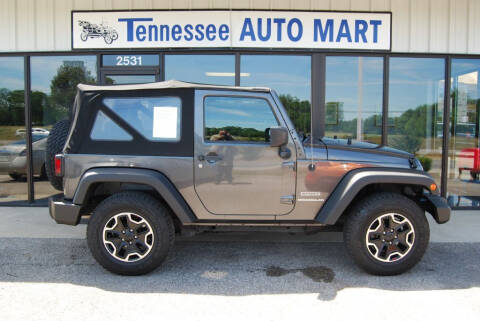 2014 Jeep Wrangler for sale at Tennessee Auto Mart Columbia in Columbia TN