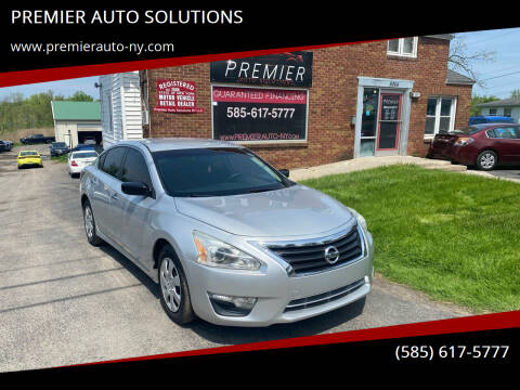 2014 Nissan Altima for sale at PREMIER AUTO SOLUTIONS in Spencerport NY