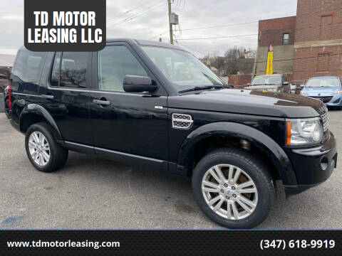 2011 Land Rover LR4 for sale at TD MOTOR LEASING LLC in Staten Island NY