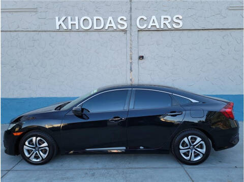 2017 Honda Civic for sale at Khodas Cars in Gilroy CA