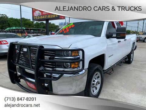 2015 Chevrolet Silverado 2500HD for sale at Alejandro Cars & Trucks Inc in Houston TX