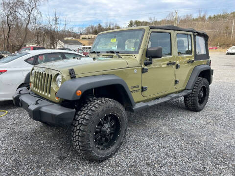 2013 Jeep Wrangler Unlimited for sale at Variety Auto Sales in Abingdon VA