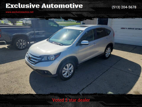 2013 Honda CR-V for sale at Exclusive Automotive in West Chester OH