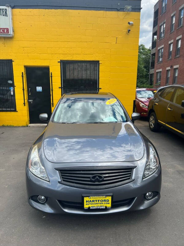 2013 Infiniti G37 Sedan for sale at Hartford Auto Center in Hartford CT