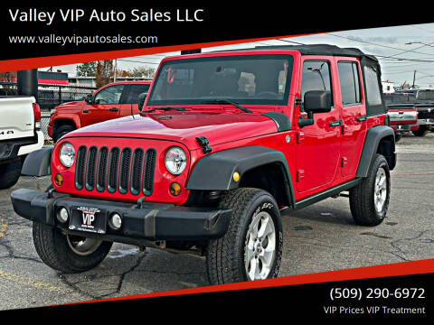 2011 Jeep Wrangler Unlimited for sale at Valley VIP Auto Sales LLC in Spokane Valley WA